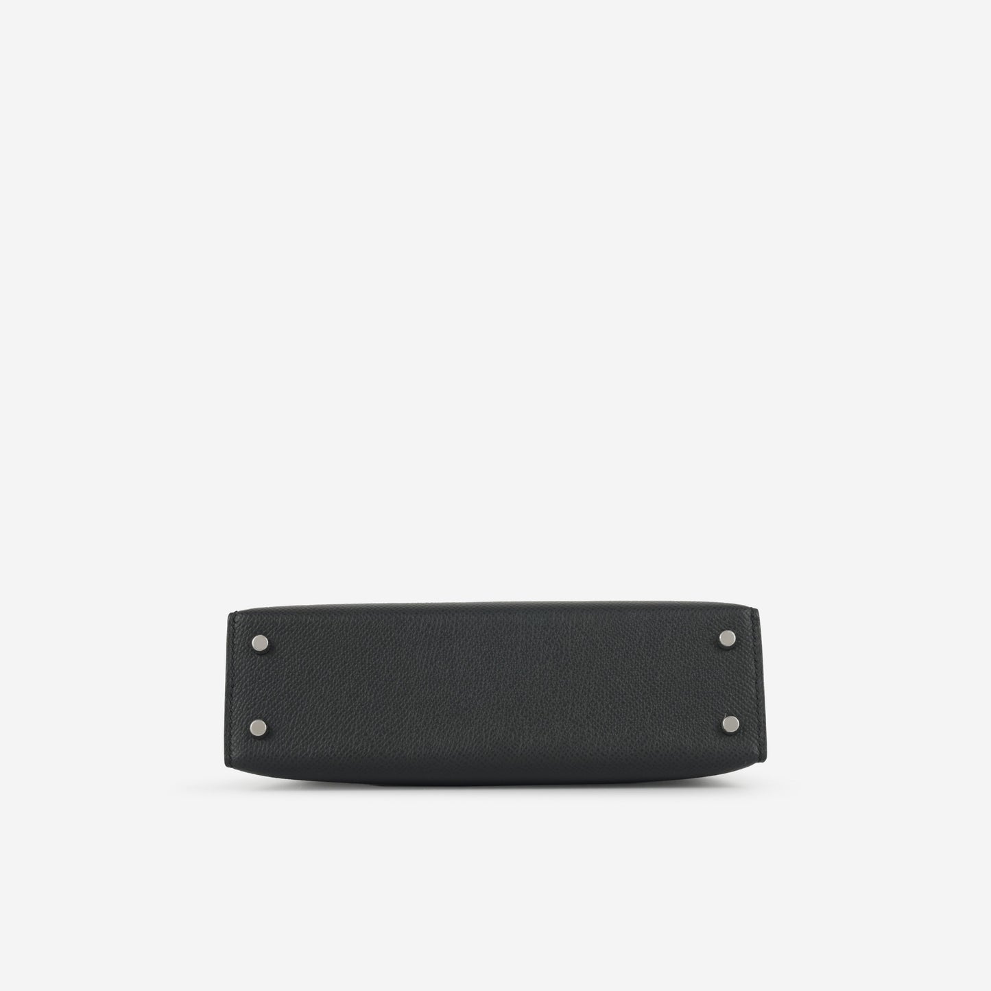 Hermès HSS Mini Kelly - Black Epsom / Gold Interior | Palladium Hardware (NWT)