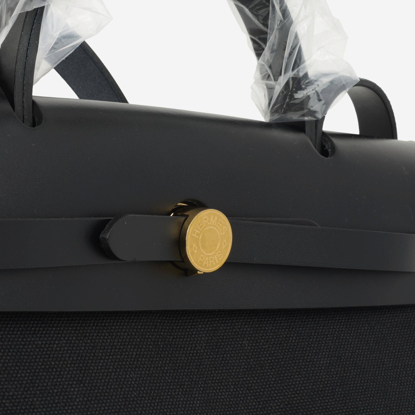 Hermès Hermes Herbag 31 - Noir Canvas / Hunter GHW - Brand New - 2024
