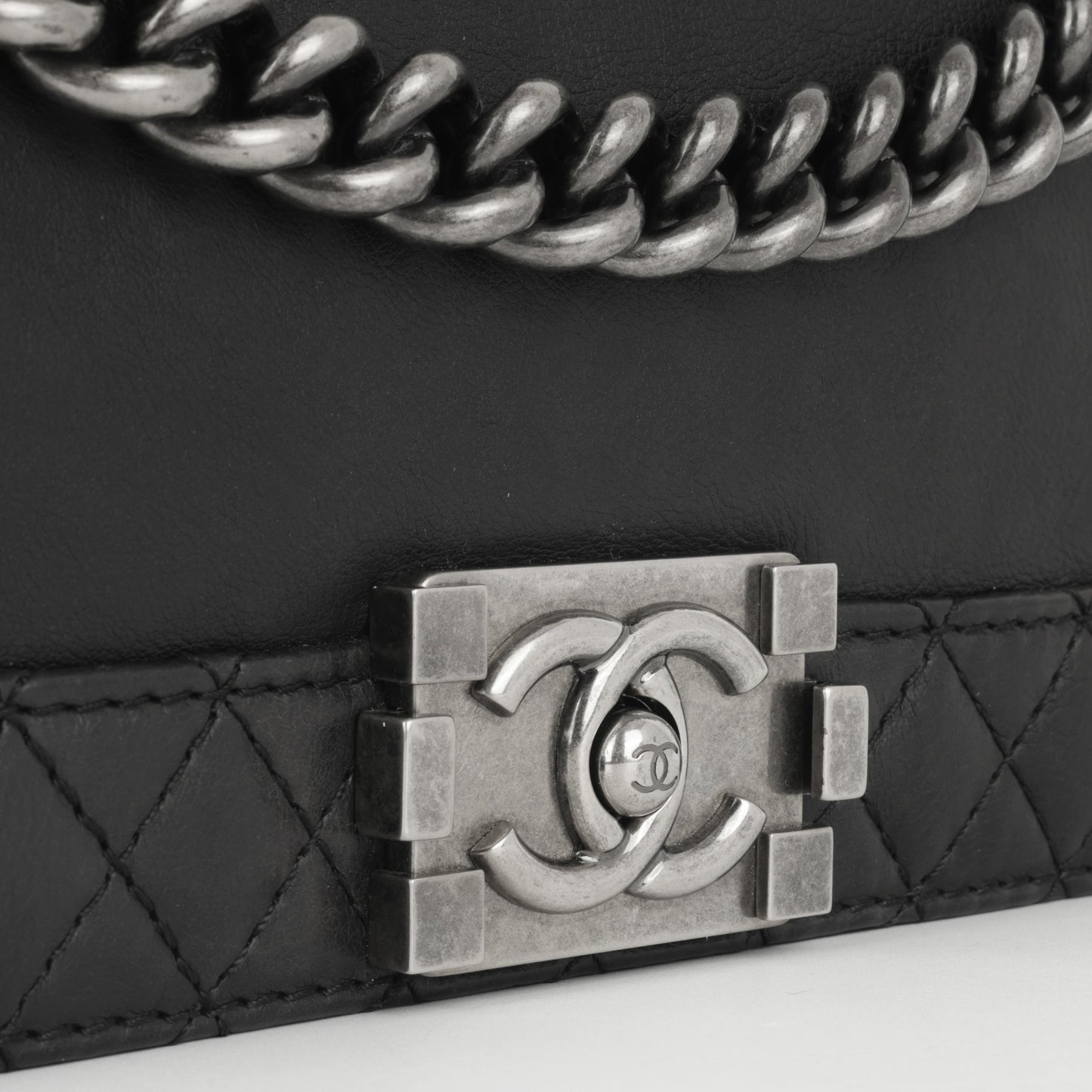 Chanel Old Medium Boy Bag Reverso