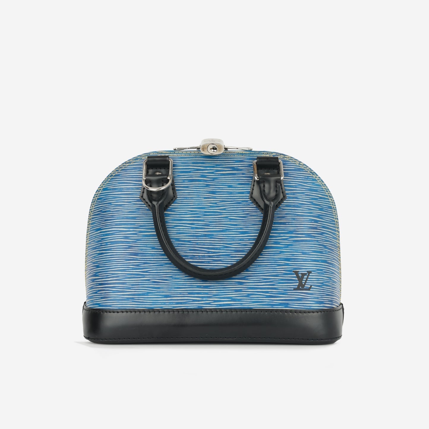 Louis Vuitton Louis Vuitton - Alma BB - Blue/White Epi Leather SHW - 2018