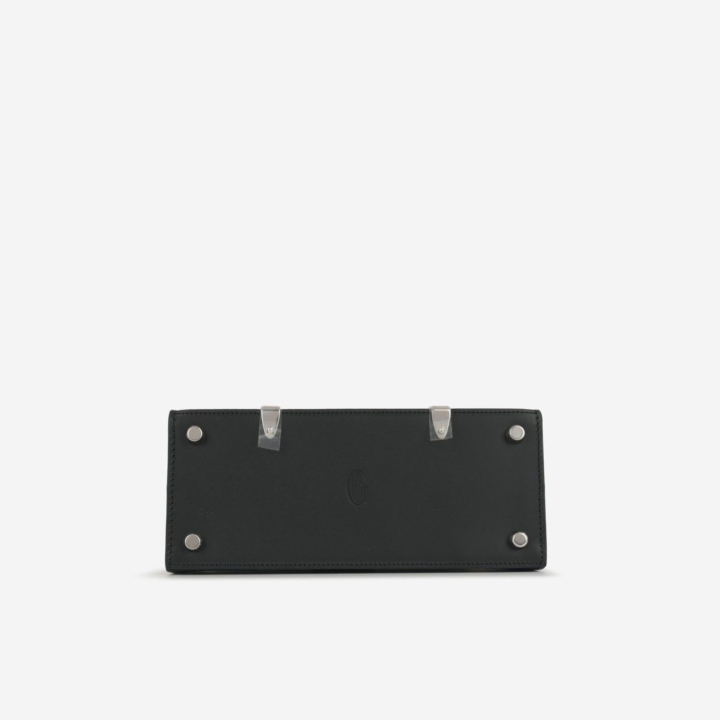 Goyard Saïgon Structuré Mini Bag - Black Goyardine Canvas | Palladium Hardware