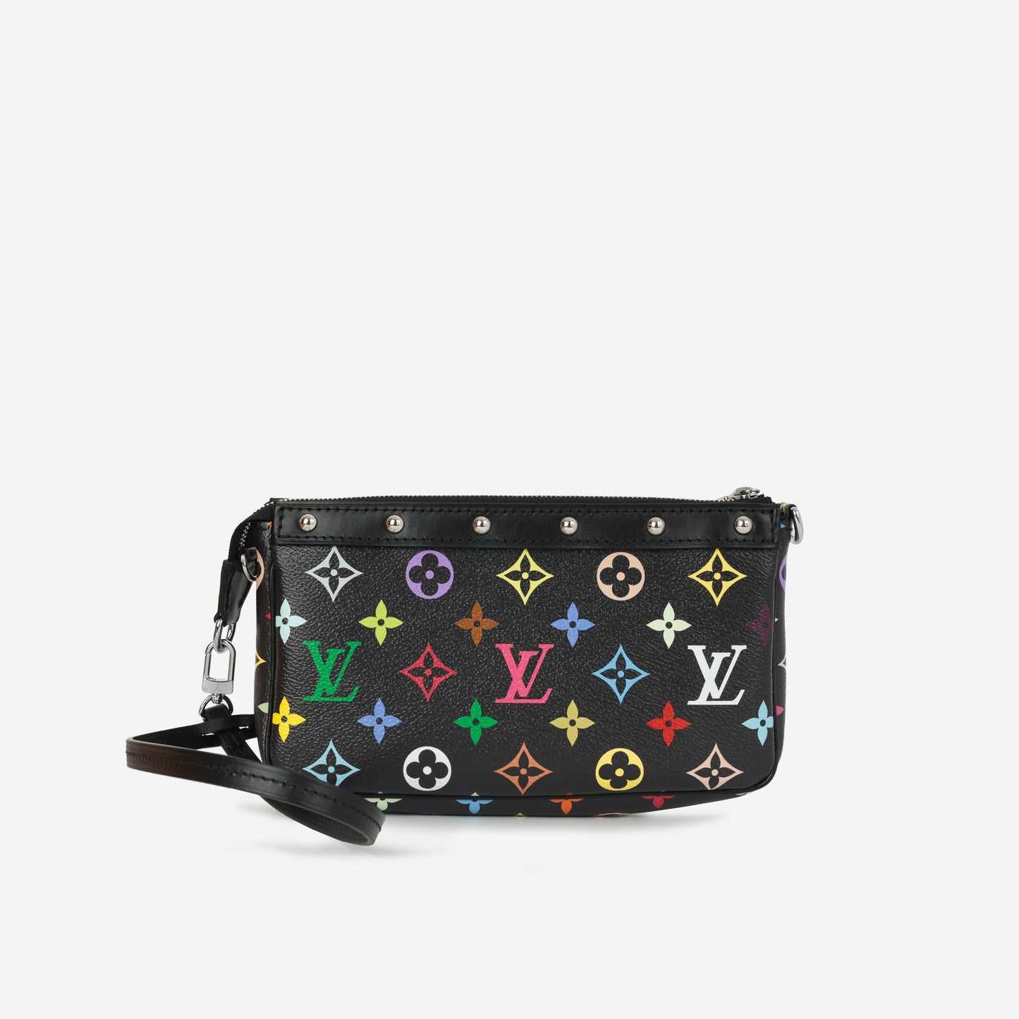Louis Vuitton LV x TM Pochette Accessoires - Black Multicolore | Silver Hardware