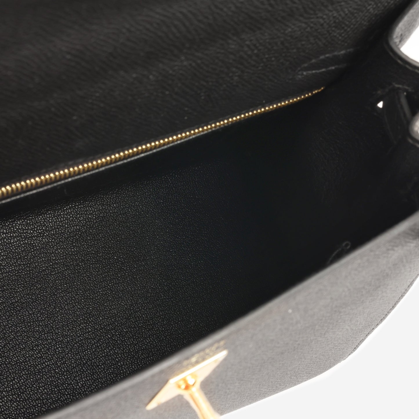 Hermès Kelly 25 - Black Epsom | Gold Hardware