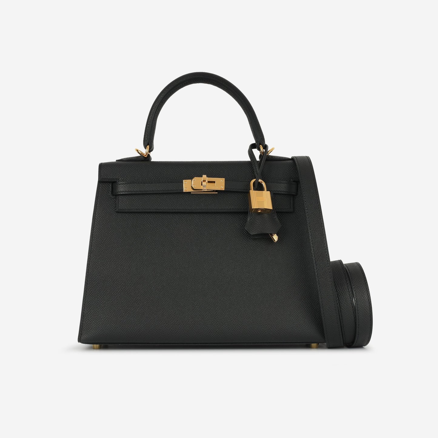 Hermès Kelly 25 - Black Epsom | Gold Hardware