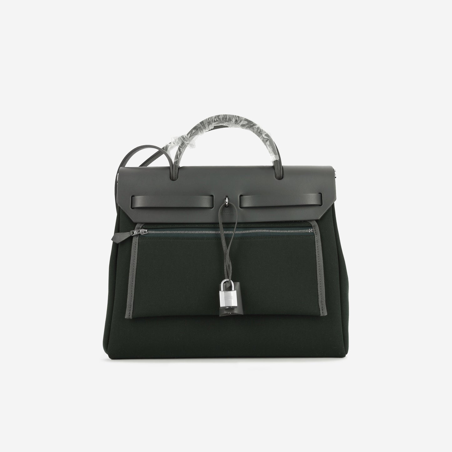 Hermès Herbag 31 - Vert Cypres / Ardoise Hunter | Palladium Hardware