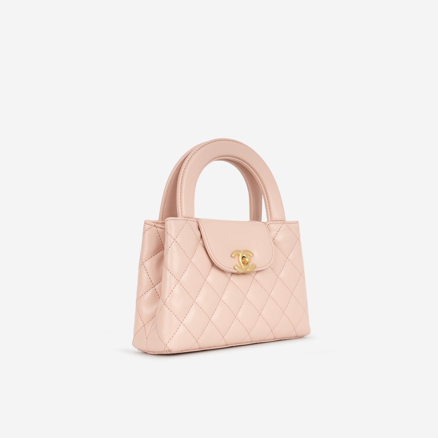 Chanel Small Kelly Re-Edition - Light Pink Calfskin | Gold Hardware