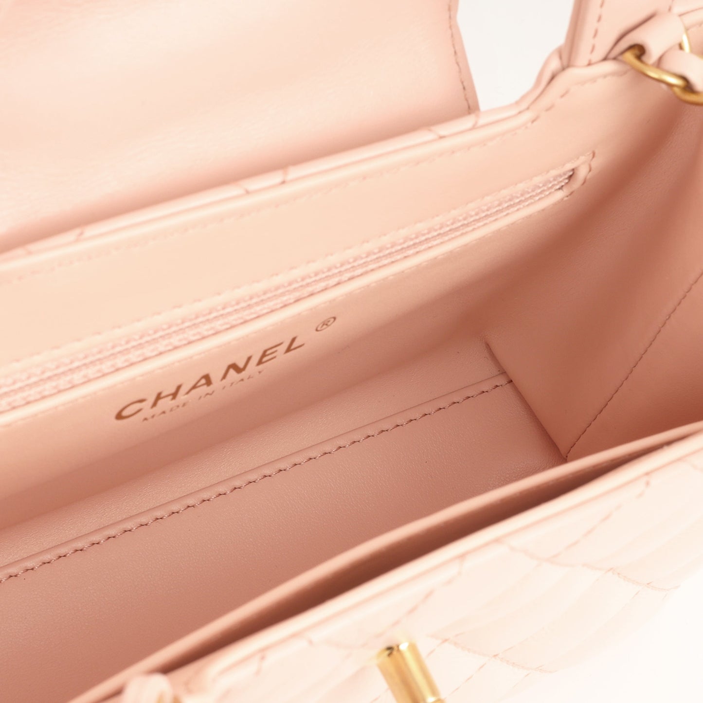 Chanel Small Kelly Re-Edition - Light Pink Calfskin | Gold Hardware