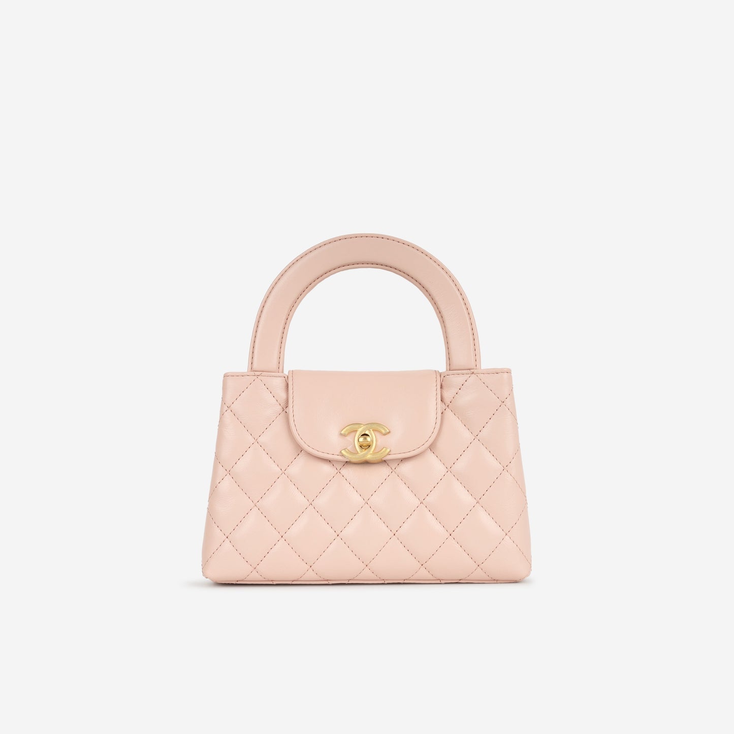 Chanel Small Kelly Re-Edition - Light Pink Calfskin | Gold Hardware
