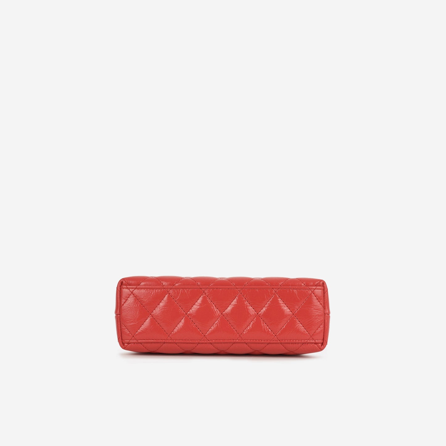 Chanel Small Kelly Re-Edition - Red Crumpled Calfskin | Gold Hardware
