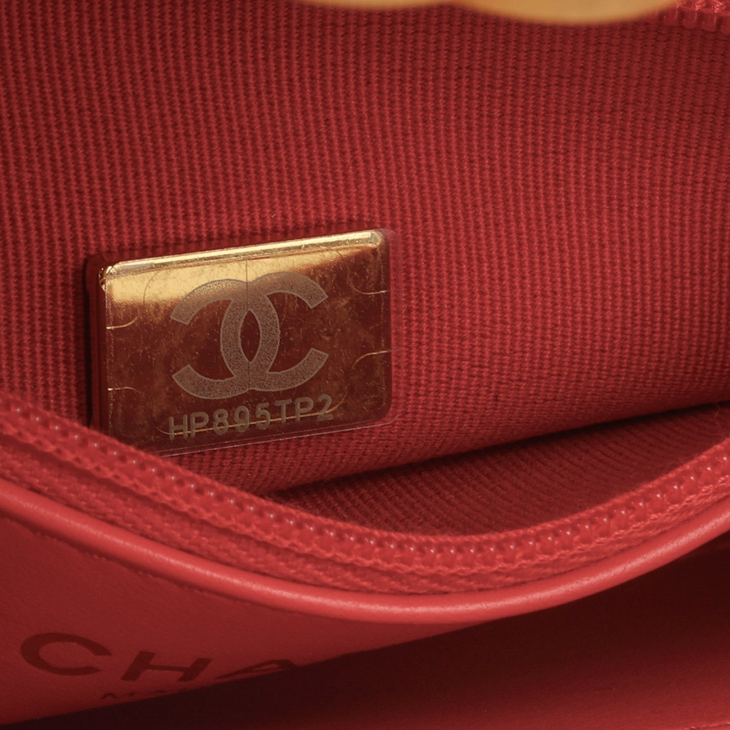 Chanel Small Kelly Re-Edition - Red Crumpled Calfskin | Gold Hardware