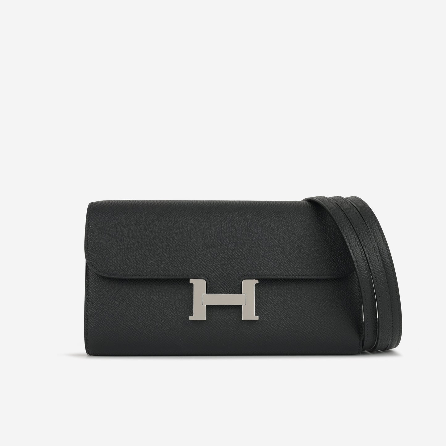 Hermès Constance To Go - Black Epsom | Palladium Hardware
