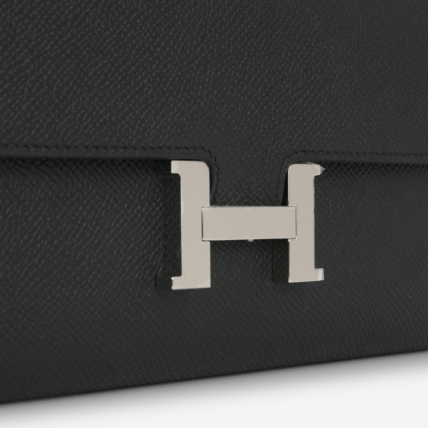 Hermès Constance To Go - Black Epsom | Palladium Hardware
