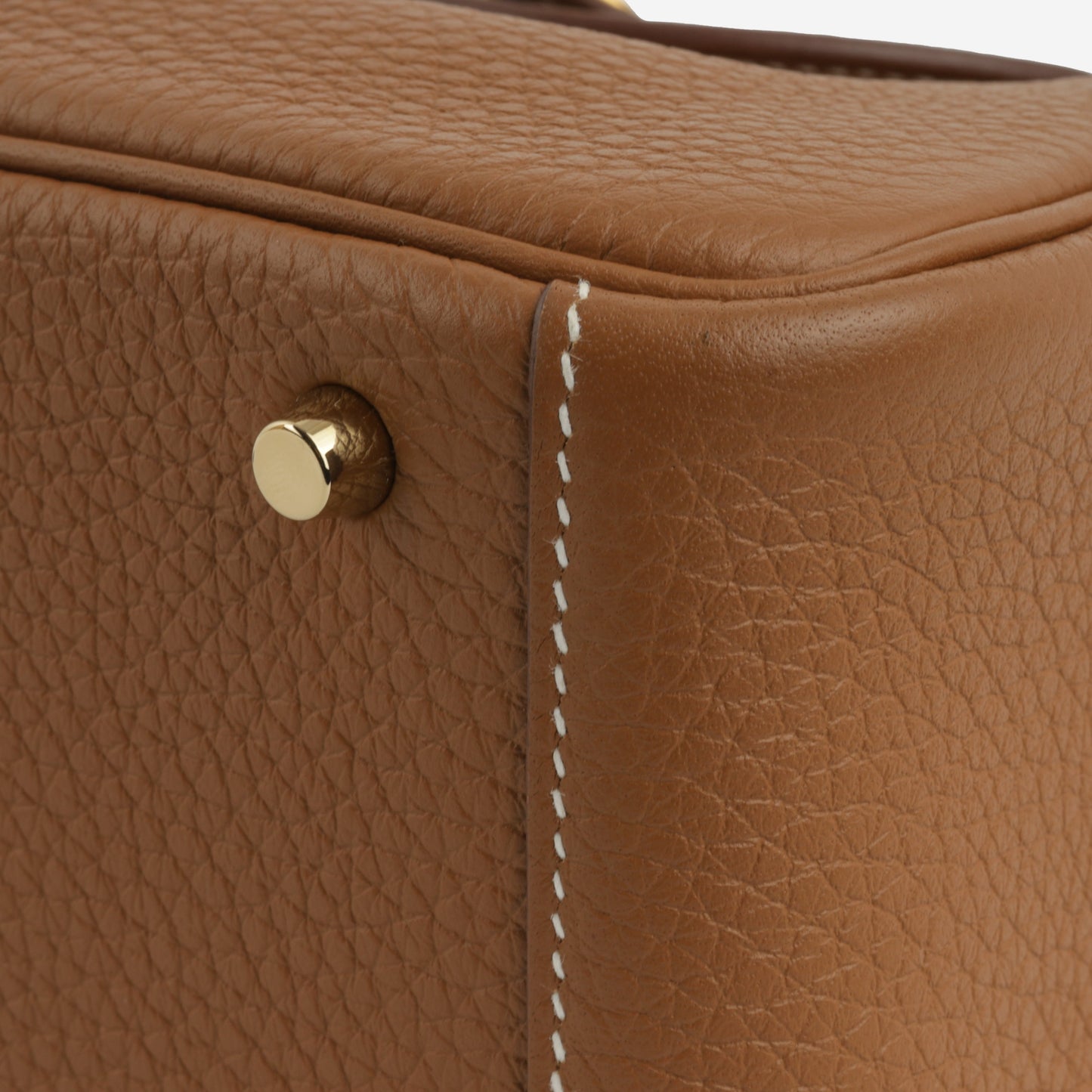 Hermès Mini Lindy - Gold Clemence | Gold Hardware