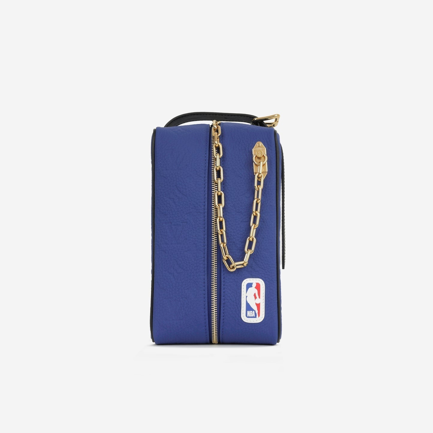 Louis Vuitton - LVxNBA Cloakroom Dopp Kit Bag - Electric Blue Monogram Embossed GHW