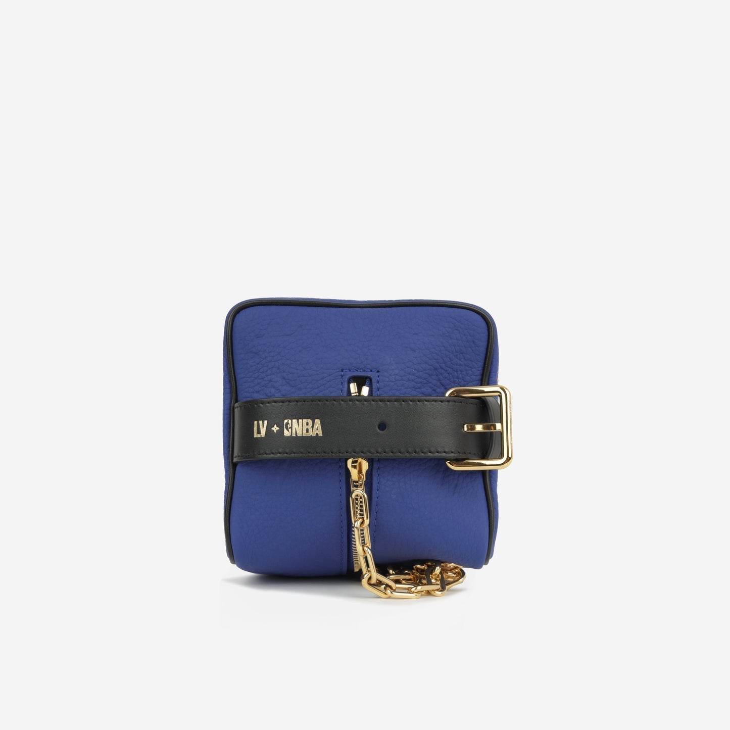 Louis Vuitton - LVxNBA Cloakroom Dopp Kit Bag - Electric Blue Monogram Embossed GHW