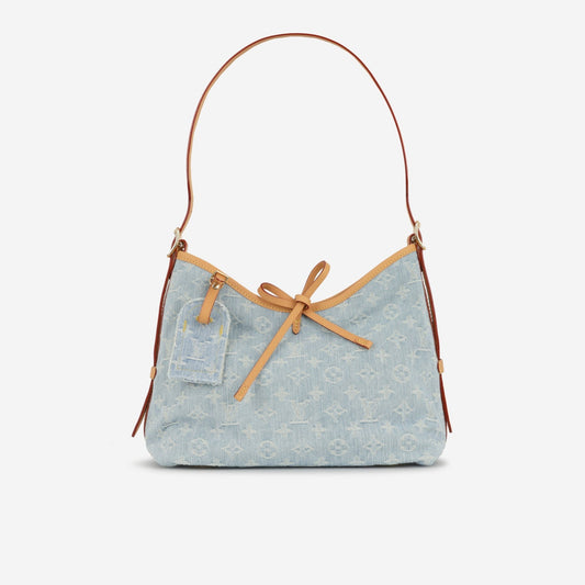 Louis Vuitton - CarryAll PM - Light Wash Denim GHW - Un