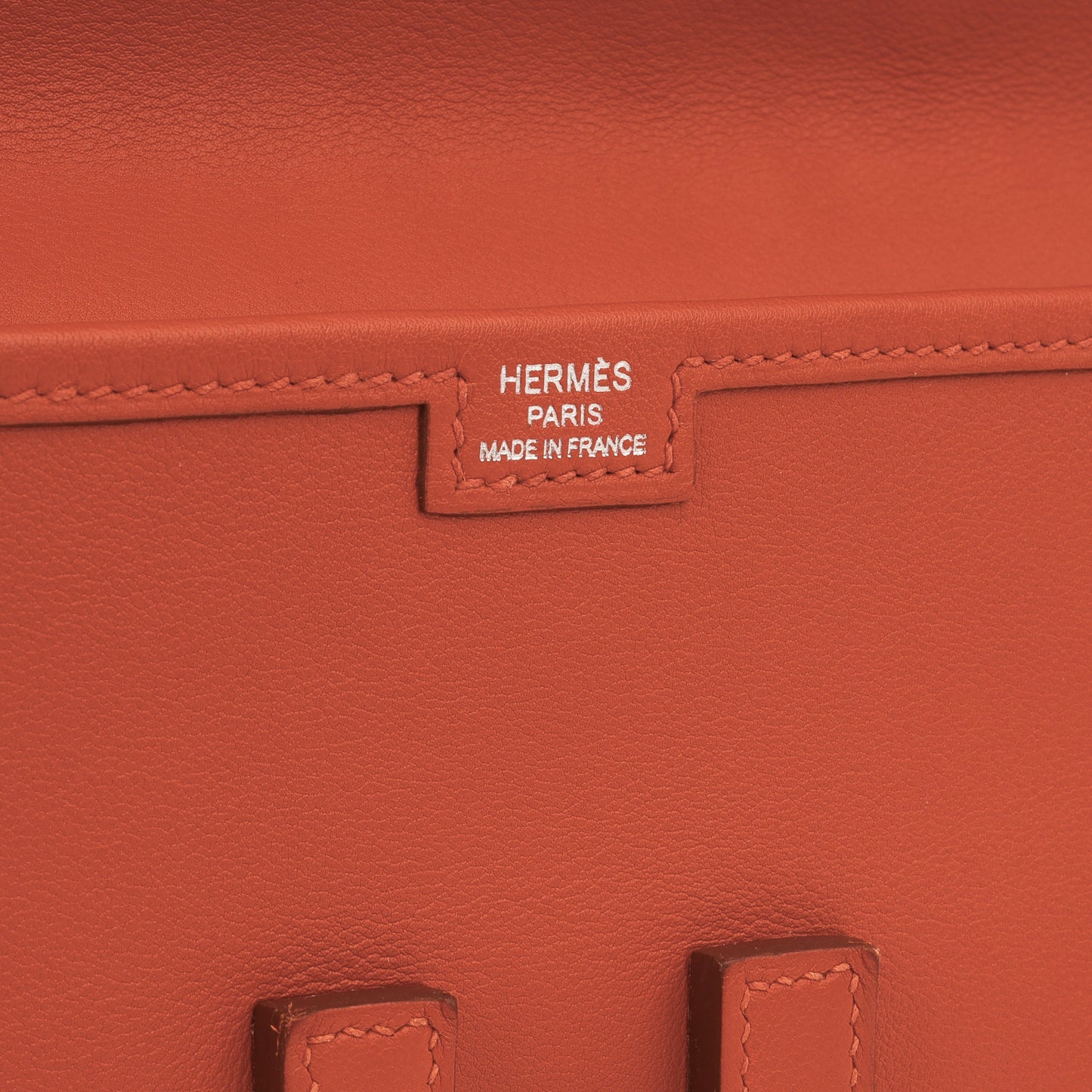 Hermès Jige Clutch 29 - Capucine Swift