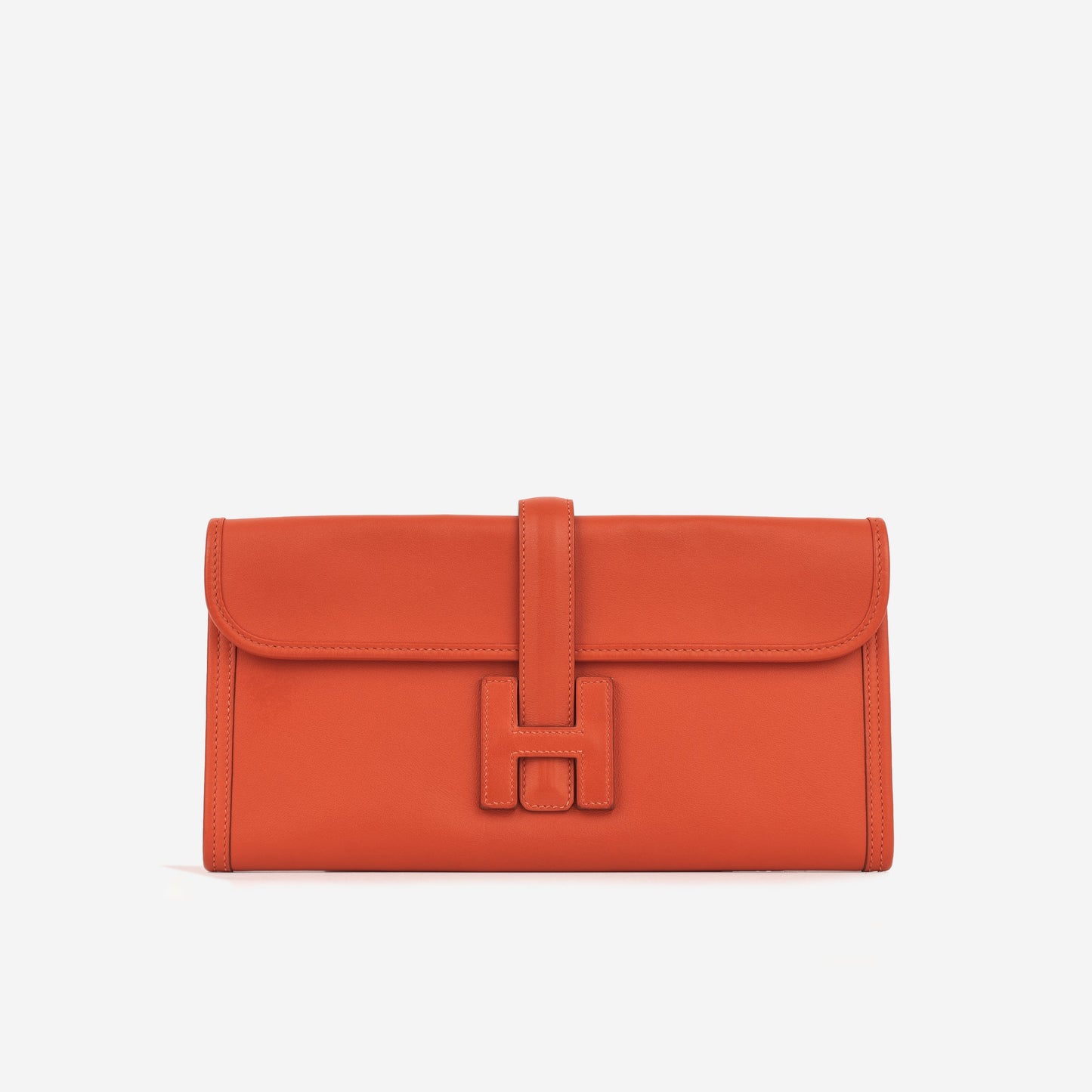 Hermès Jige Clutch 29 - Capucine Swift