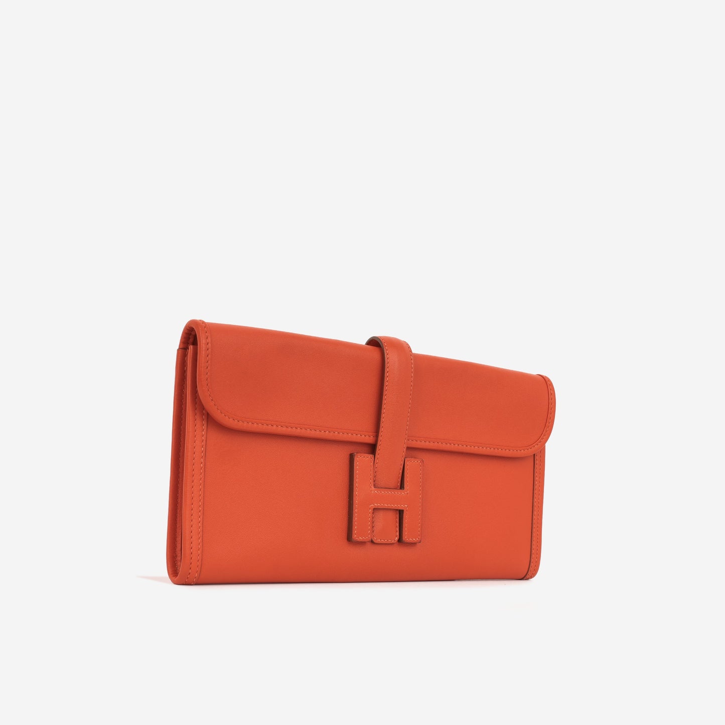 Hermès Jige Clutch 29 - Capucine Swift