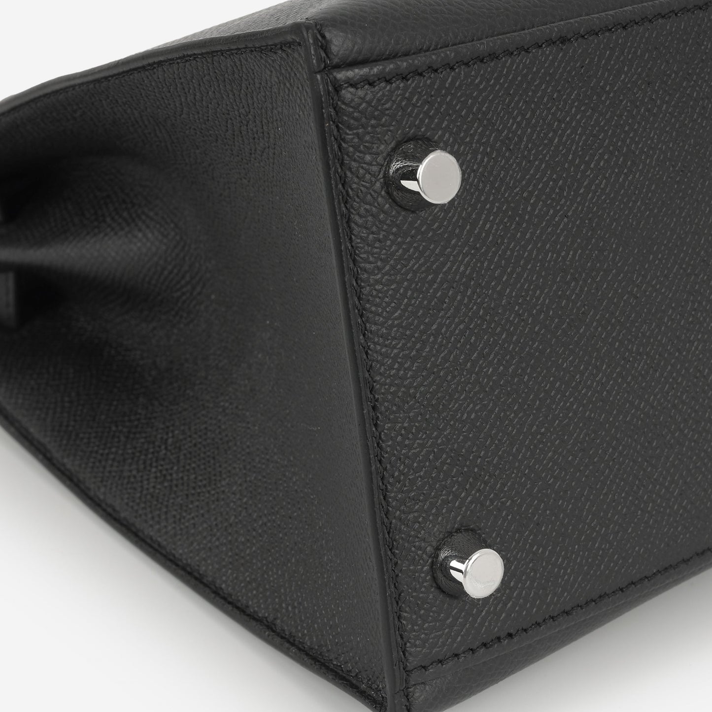 Hermès Kelly 28 - Black Epsom | Palladium Hardware