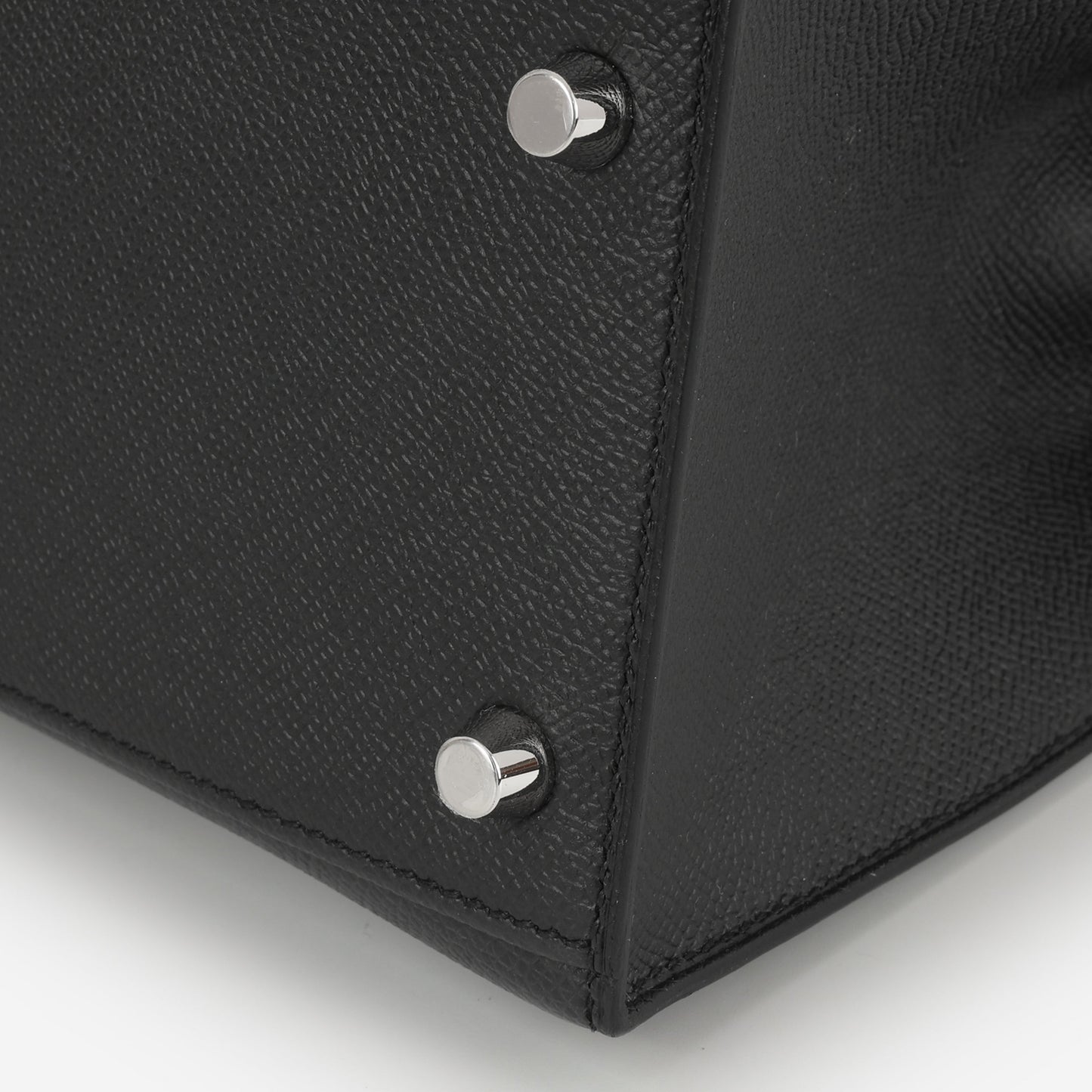 Hermès Kelly 28 - Black Epsom | Palladium Hardware