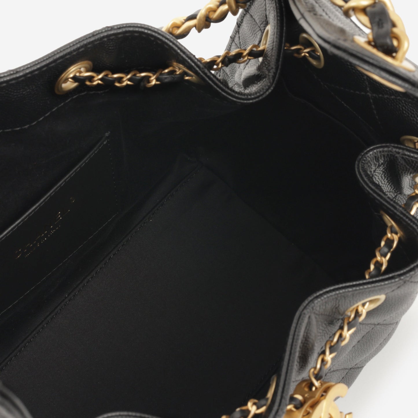 Chanel Small 25 Hobo - Black Caviar | Gold Hardware