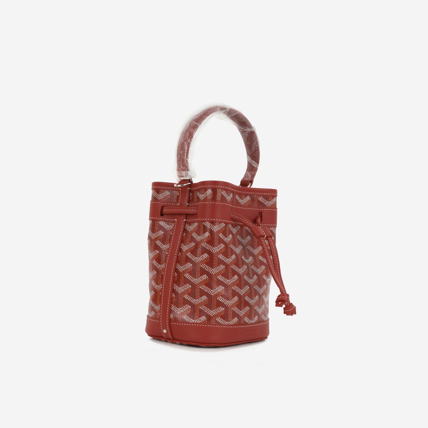 Goyard Petit Flot - Red Goyardine | Palladium Hardware (NWT)