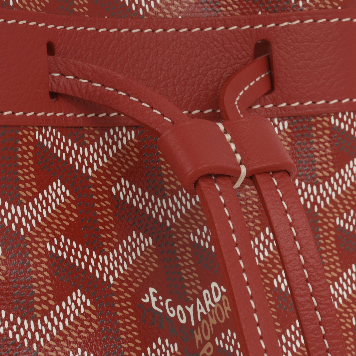 Goyard Petit Flot - Red Goyardine | Palladium Hardware (NWT)