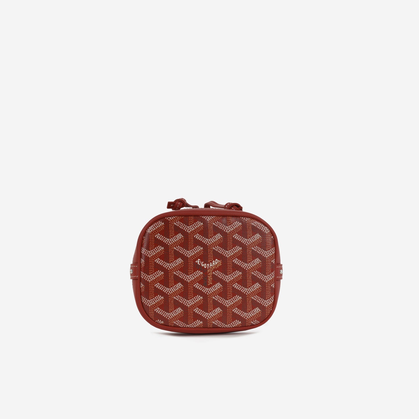 Goyard Petit Flot - Red Goyardine | Palladium Hardware (NWT)
