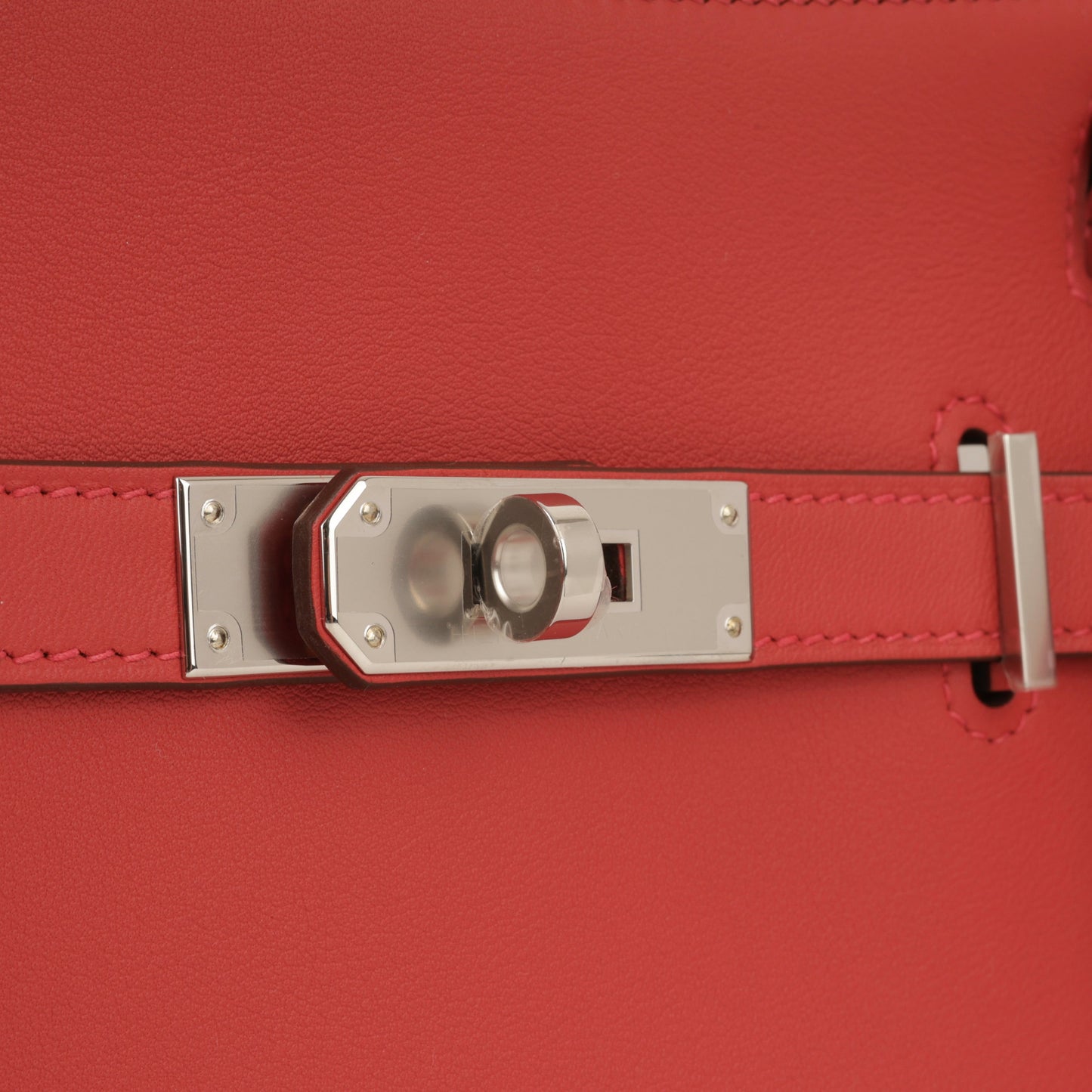Hermès Mini Jypsiere - Rouge Vif Evercolour | Palladium Hardware