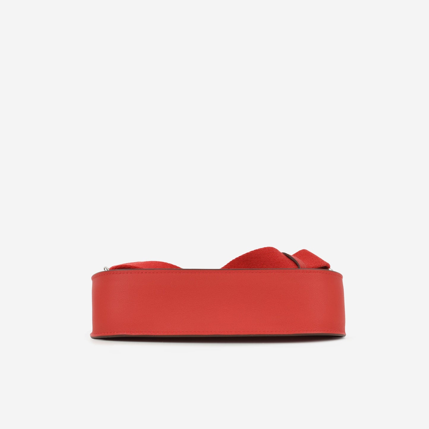 Hermès Mini Jypsiere - Rouge Vif Evercolour | Palladium Hardware
