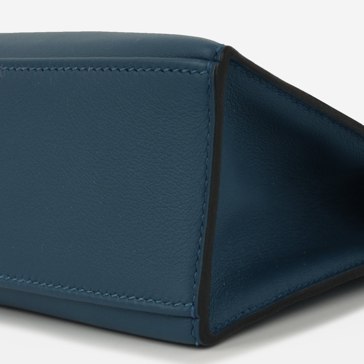Hermès Kelly Pochette - Bleu Colvert Swift | Palladium Hardware