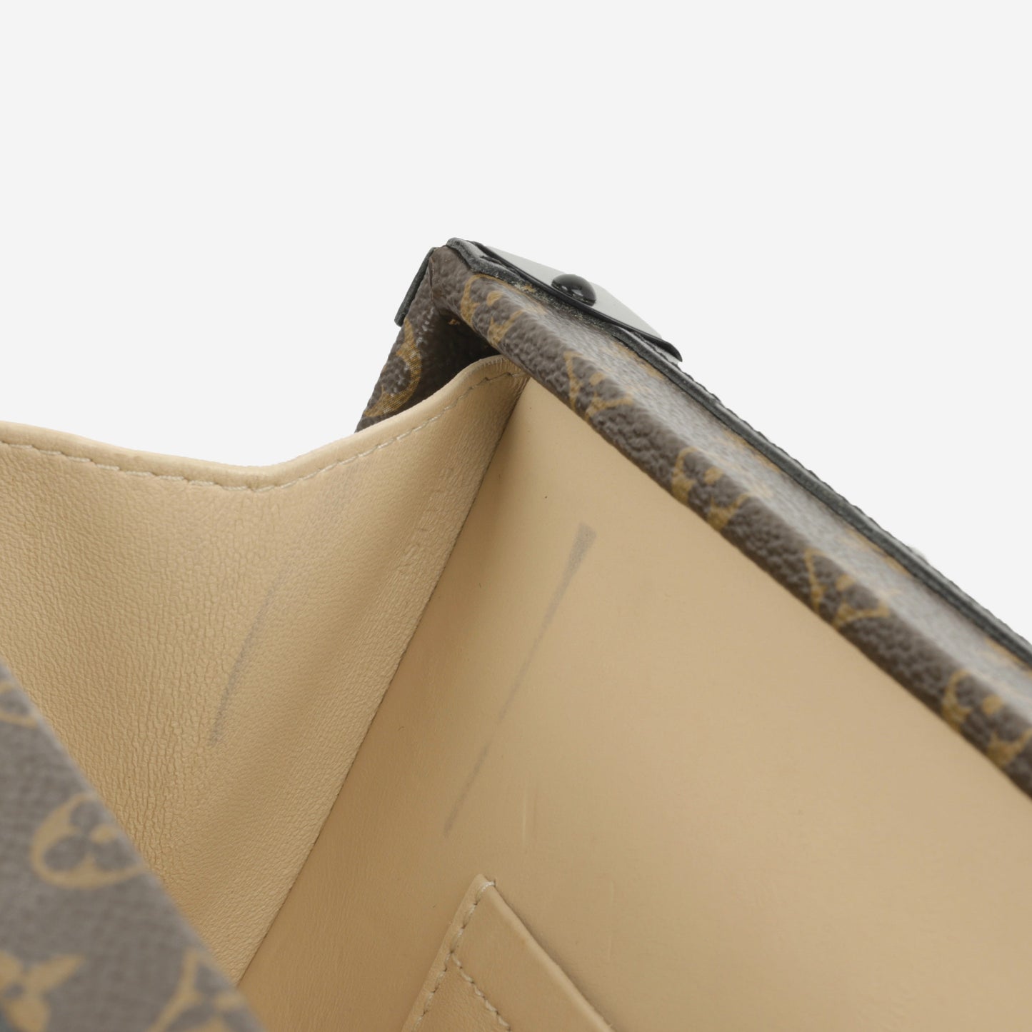 Louis Vuitton Petite Malle - Monogram Canvas / Black Trim | Gold Hardware