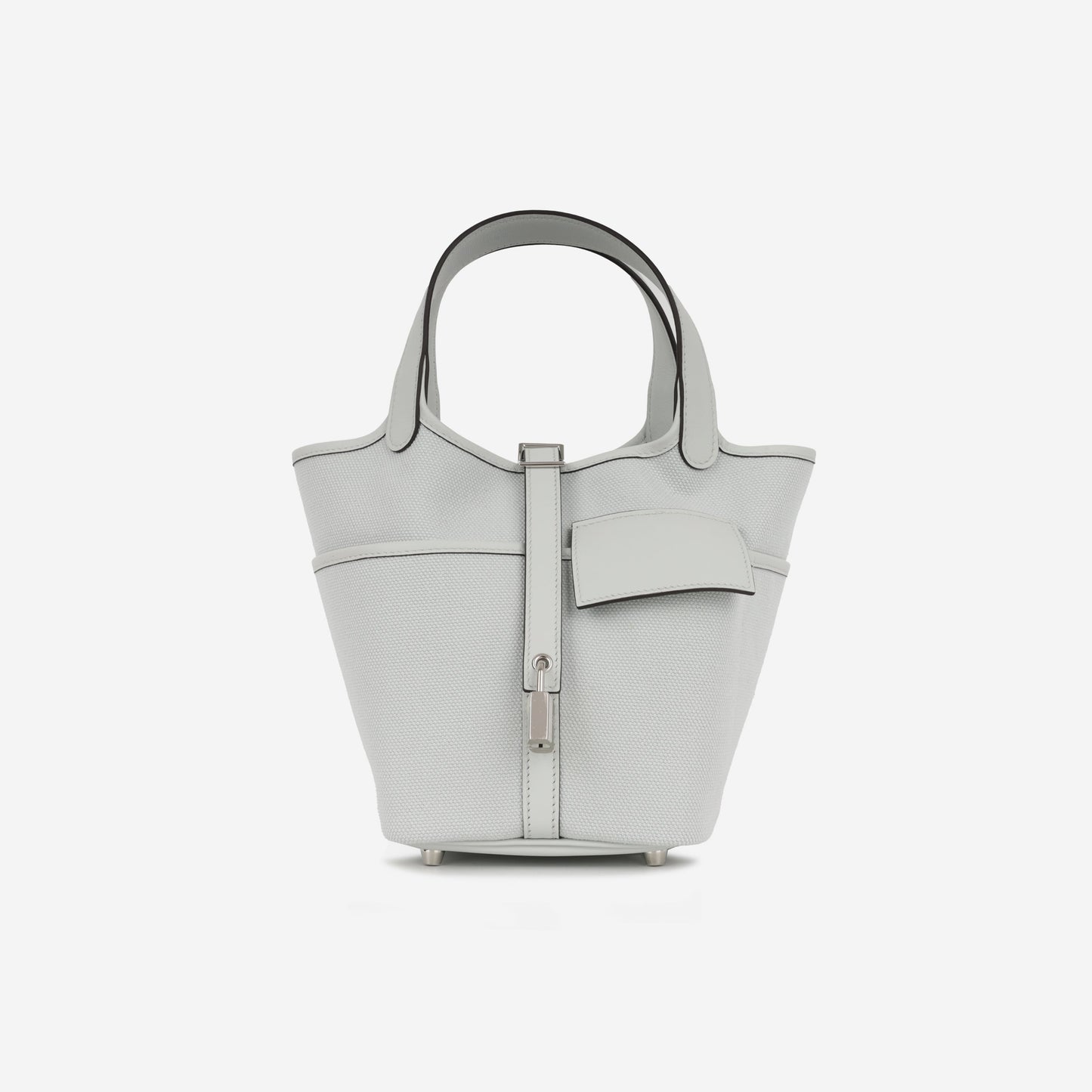 Hermès Picotin 18 Cargo - Gris Platine Canvas / Swift | Palladium Hardware