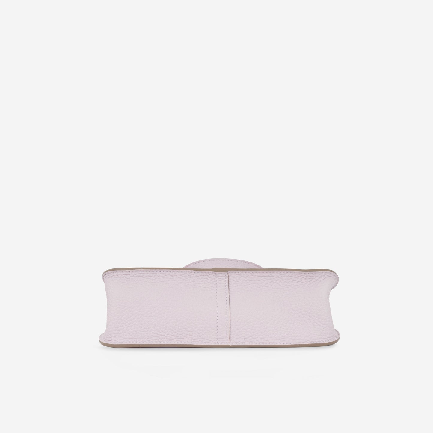 Hermès Halzan 25 Verso - Mauve Pale Clemence / Gold Swift | Palladium Hardware
