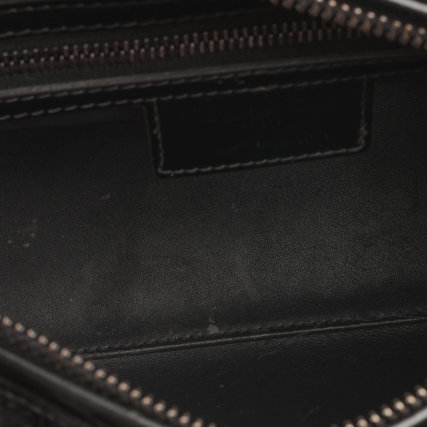 Dior Medium Lady Dior - Dark Grey Metallic Microcannage | Ruthenium Hardware