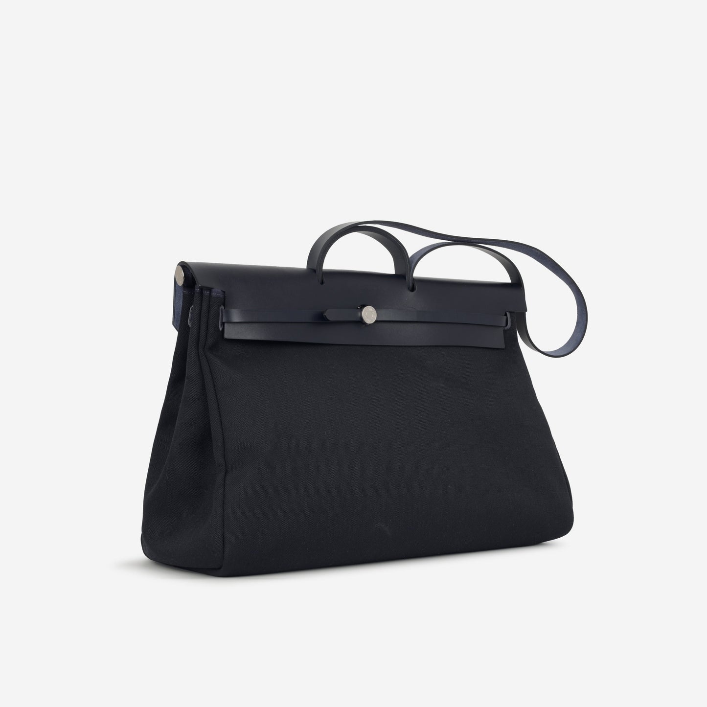 Herbag Zip Cabine Bag - Bleu Indigo / Noir Hunter | Palladium Hardware