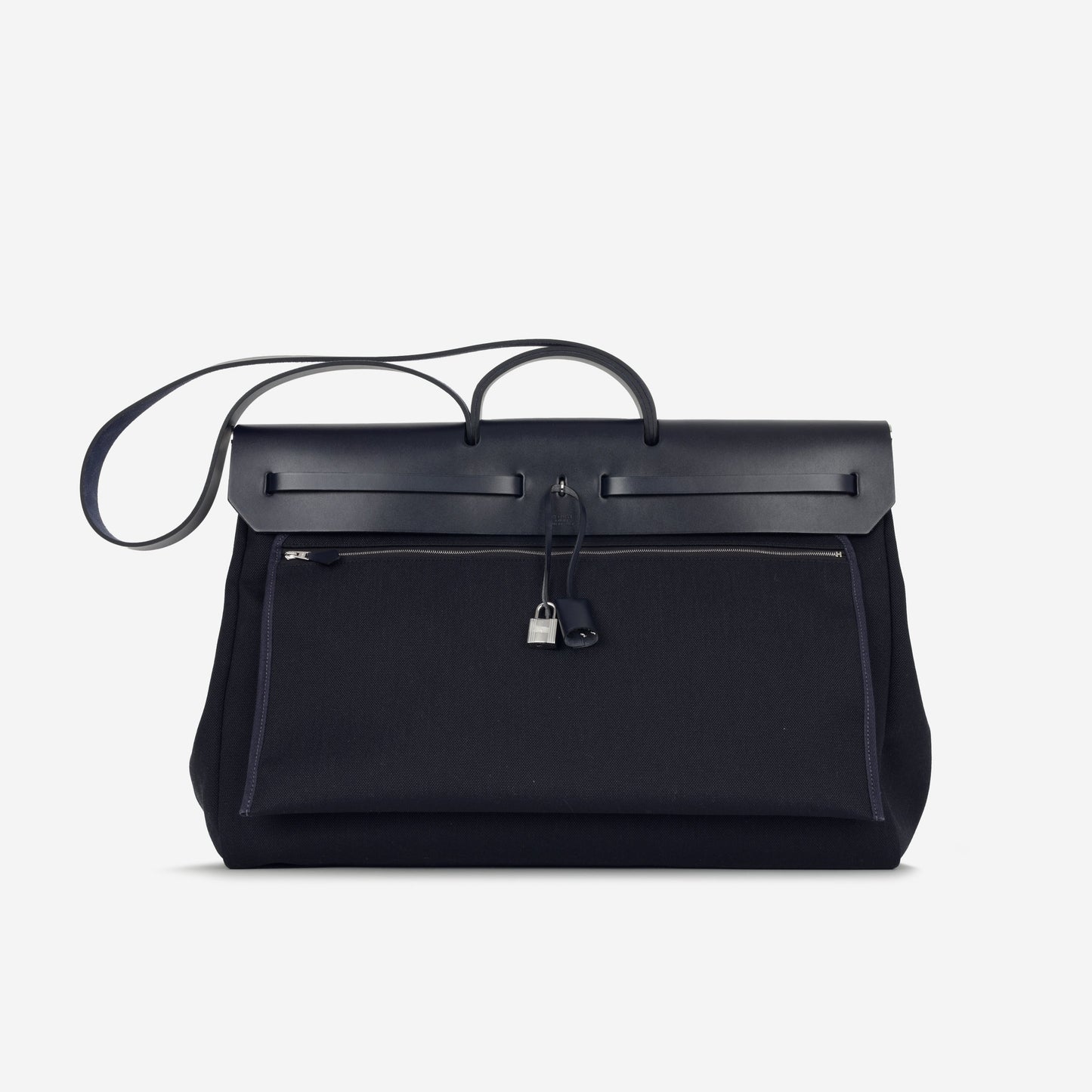 Herbag Zip Cabine Bag - Bleu Indigo / Noir Hunter | Palladium Hardware