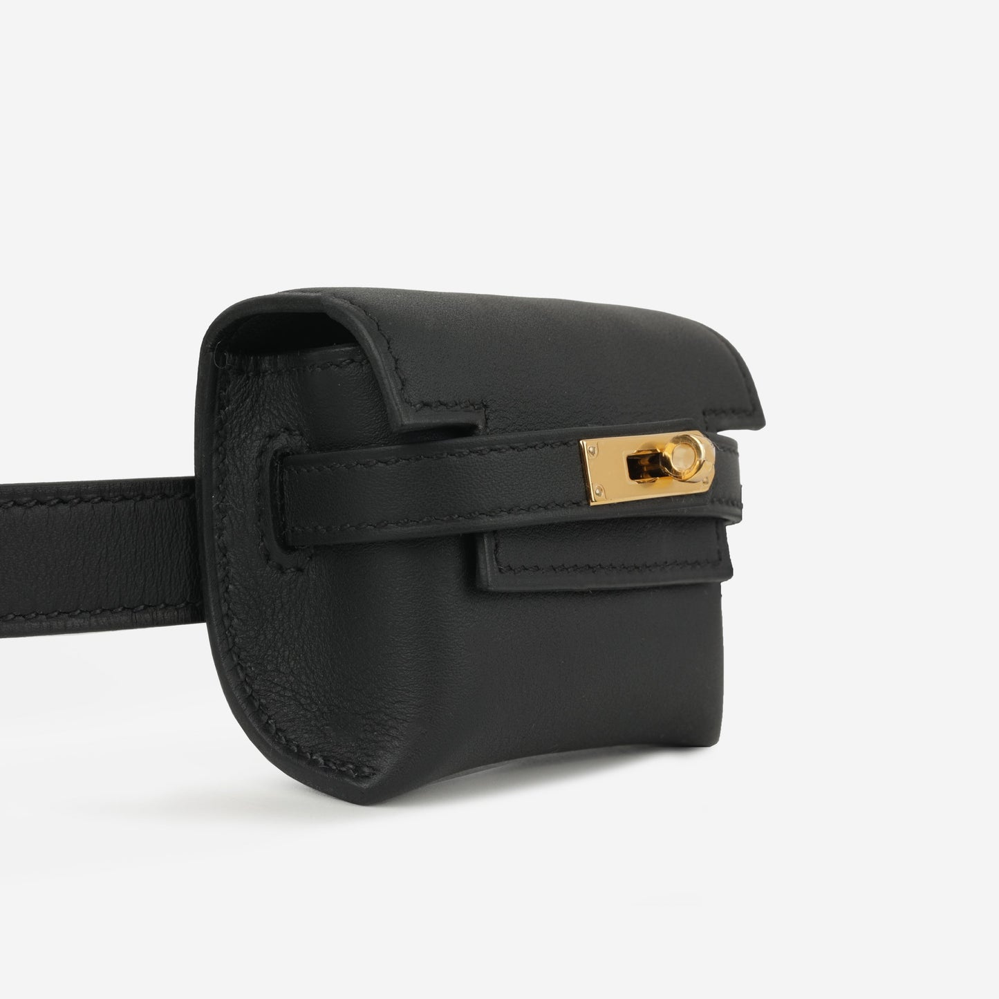 Hermès Kelly Moove - Black Swift | Gold Hardware