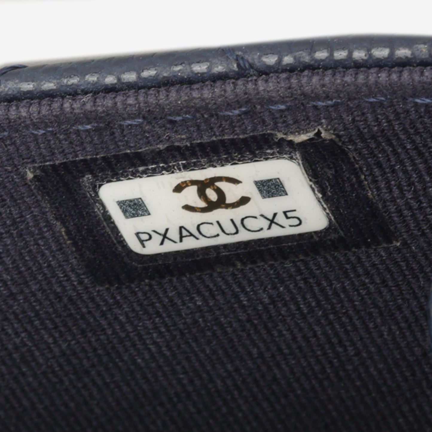 Chanel Twist Your Buttons Coin Purse - Navy Caviar | Gold Hardware