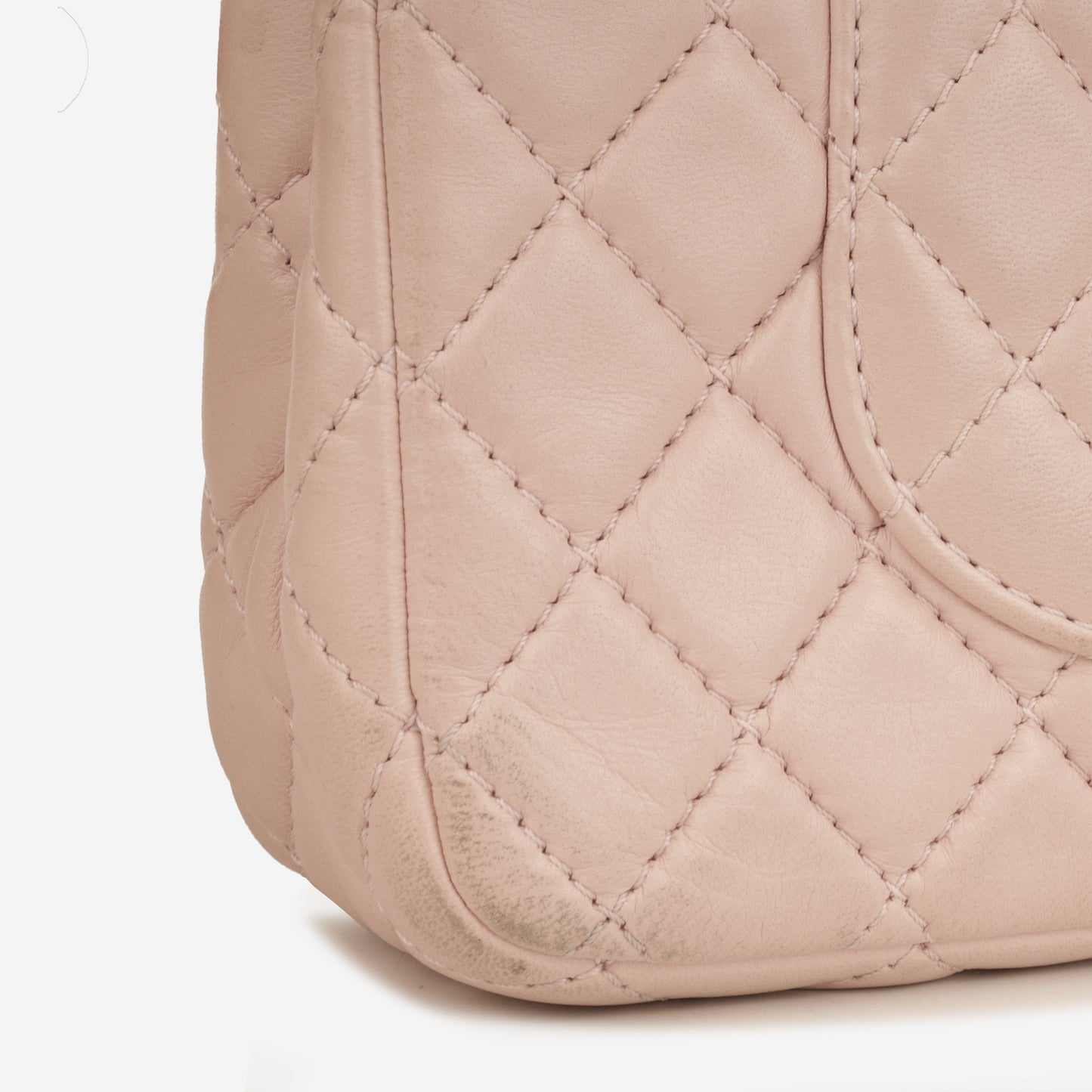 Chanel Seasonal Medium Flap Bag - Pink Lambskin | Silver Hardware