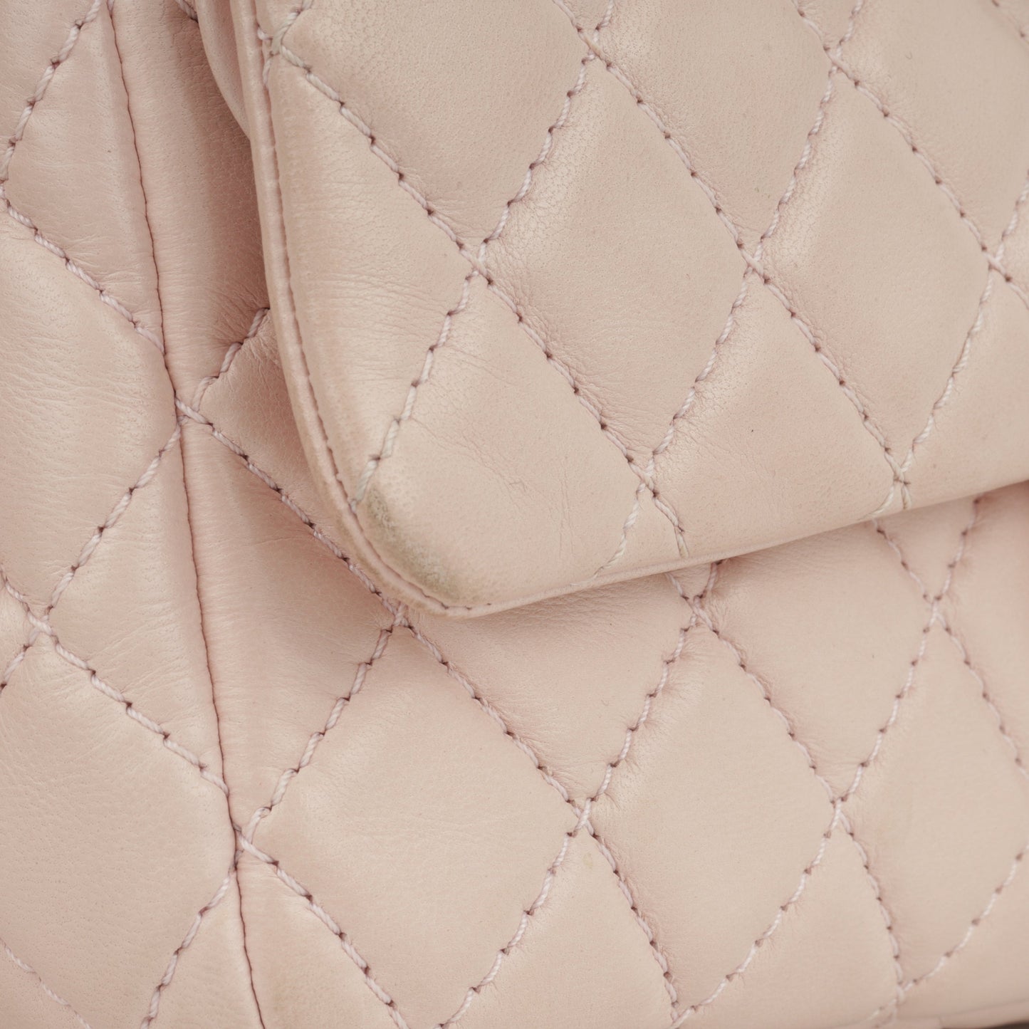 Chanel Seasonal Medium Flap Bag - Pink Lambskin | Silver Hardware