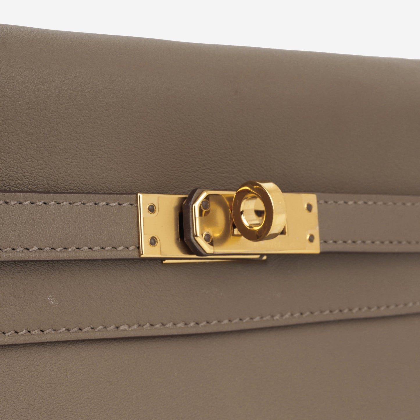 Hermès Kelly Moove - Etoupe Swift | Gold Hardware