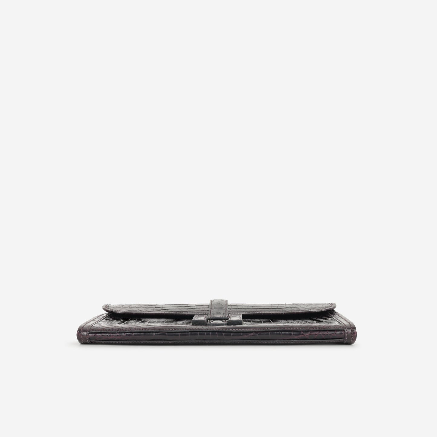 Hermès Jige Clutch 29 - Iris Matte Crocodile Niloticus