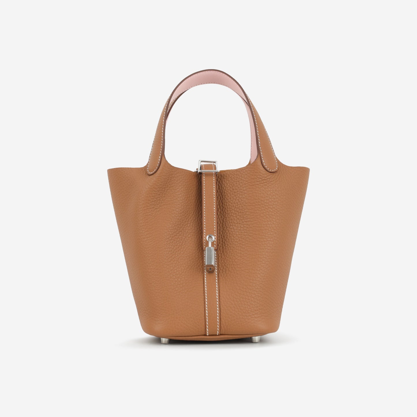 Hermès Picotin 18 Eclat - Gold Clemence / Rose Sakura Swift | Palladium Hardware