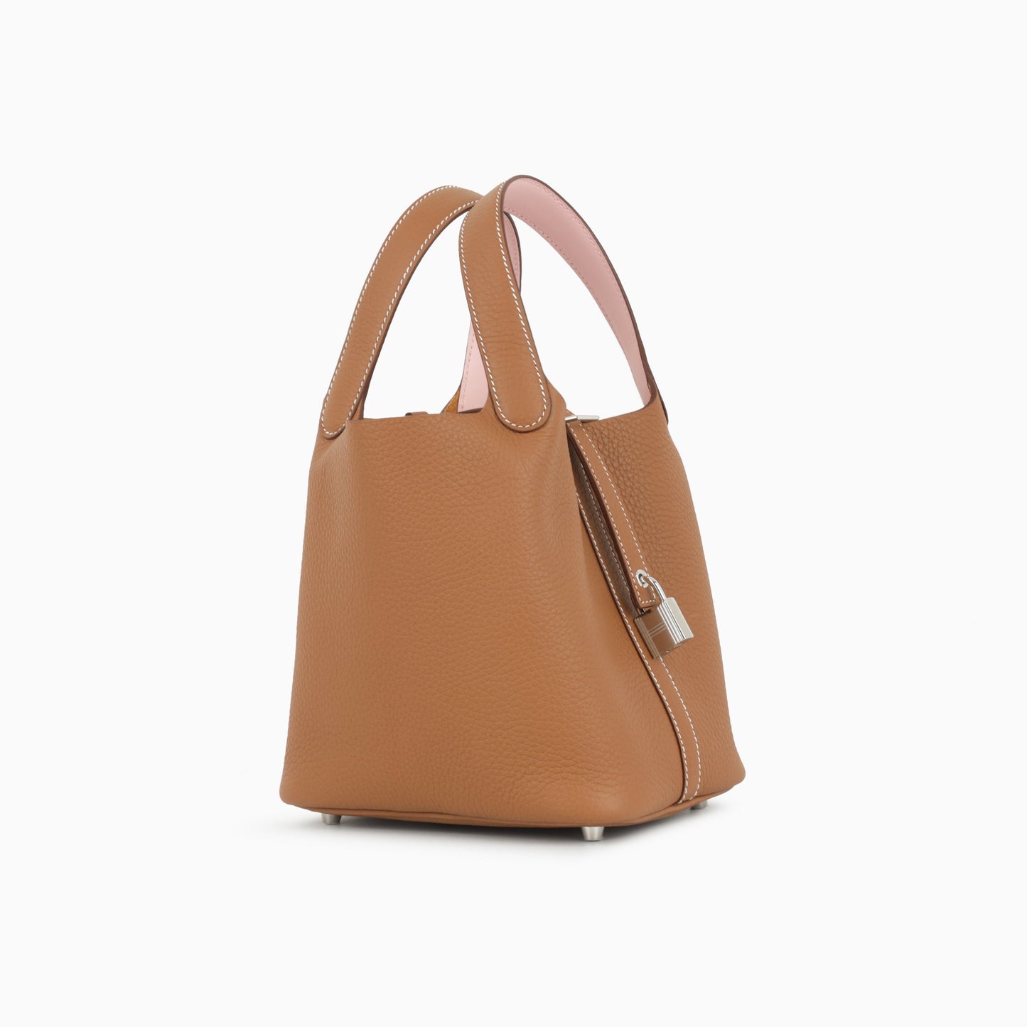 Hermès Picotin 18 Eclat - Gold Clemence / Rose Sakura Swift | Palladium Hardware