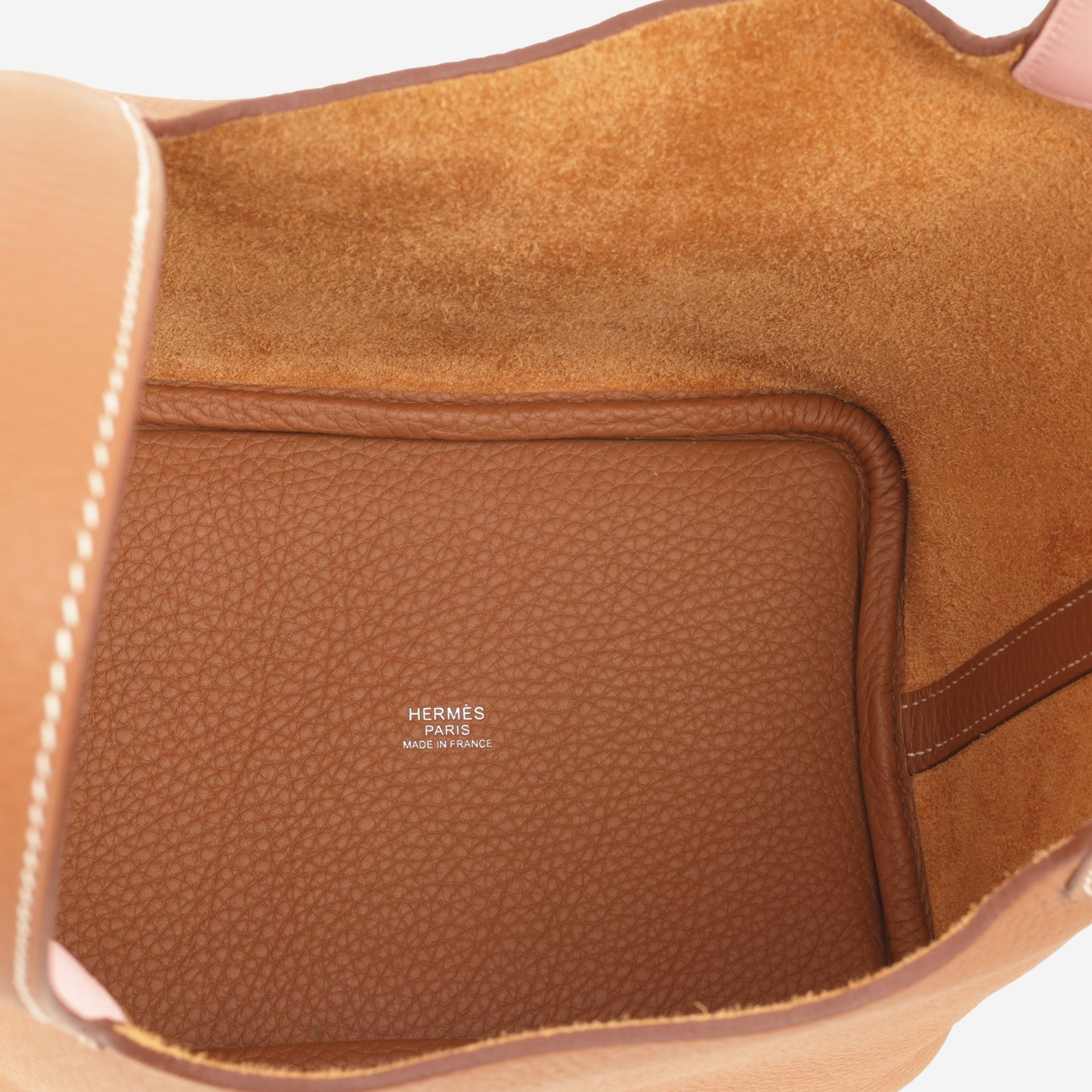 Hermès Picotin 18 Eclat - Gold Clemence / Rose Sakura Swift | Palladium Hardware
