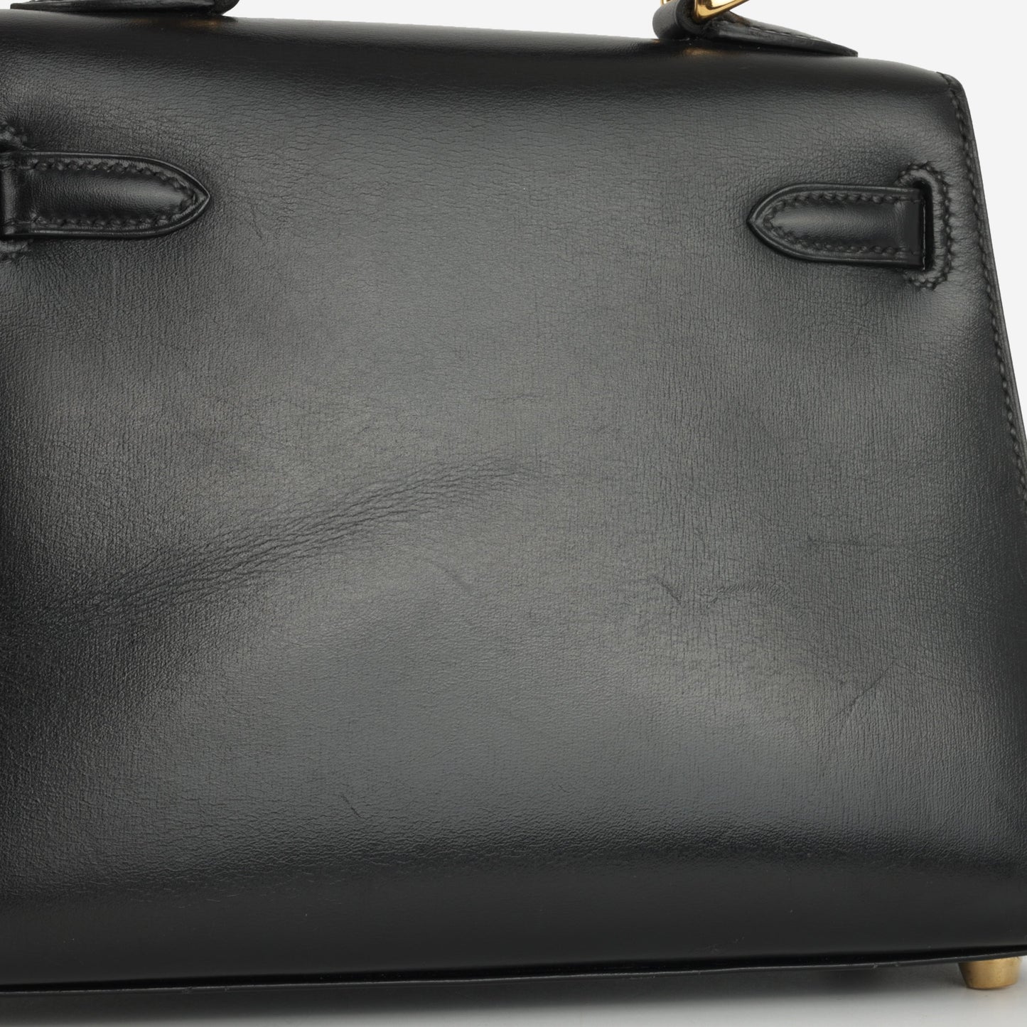 Hermès Vintage Kelly 20 - Black Box Calf | Gold Hardware