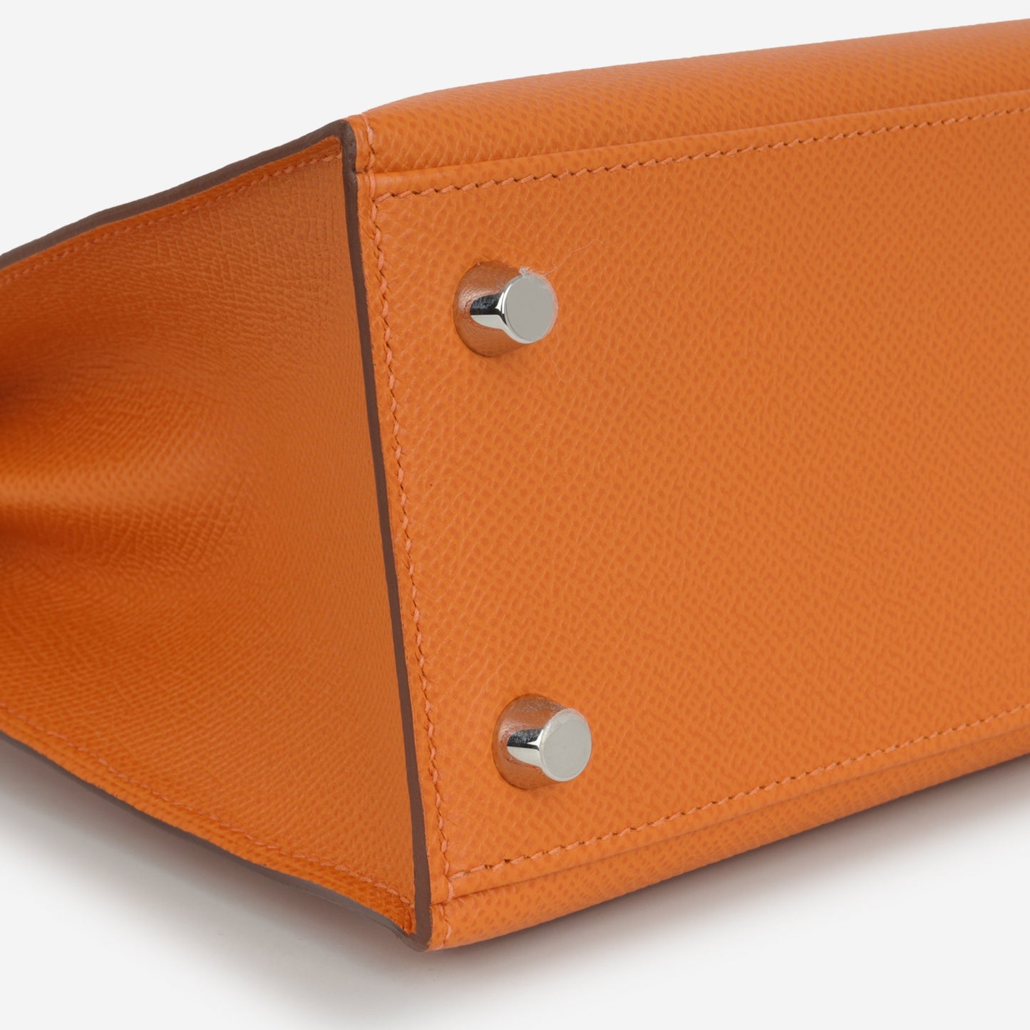Hermès Kelly 25 - Orange Epsom | Palladium Hardware (NWT)
