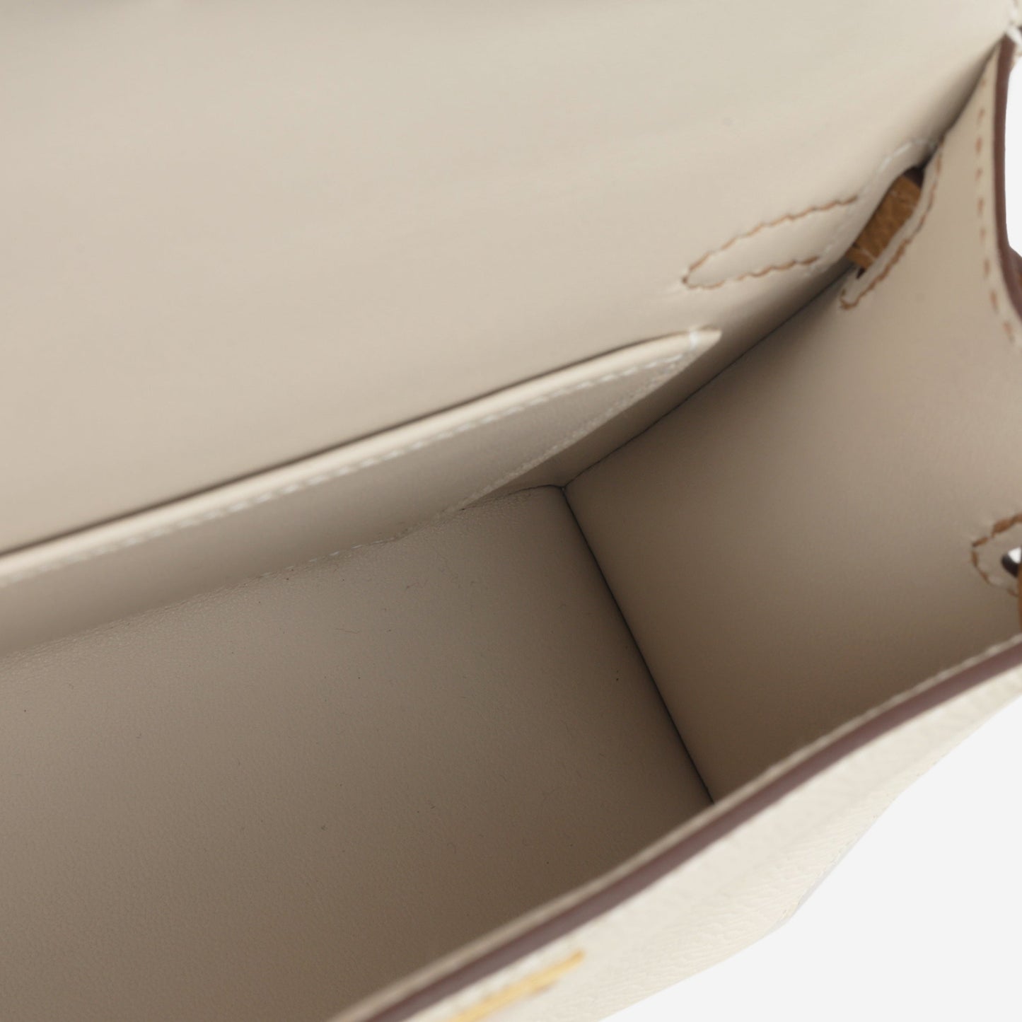 Hermès HSS Mini Kelly - Craie / Biscuit Epsom | Gold Hardware
